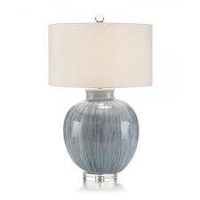 Ceramic Table Lamp In Rainstorm Blue Portable Lighting Lighting Our Products Portable Light Table Lamp Ceramic Table
