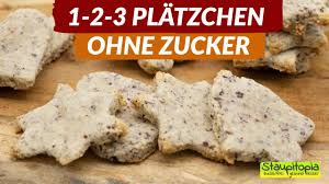 1 2 3 Platzchen Ohne Zucker I Ein Schnelles Und Einfaches 3 Zutaten Rezept Fur Low Carb Platzchen Youtube