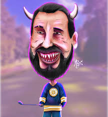 Where do Caricature Artists set up there?