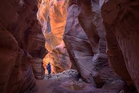 Hiking the world's longest slot canyon with a boy made of paper. 7 Stunning Utah Slot Canyons You Can Squeeze Into This Spring