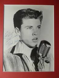 RICK NELSON OZZY & HARRIET ROCK ICON RARE SIGNED AUTOGRAPHED W/ COA