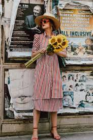 How To Layer A Striped Dress Over A Skirt Couturezilla Striped Dress Red Striped Shirt Vertical Striped Dress