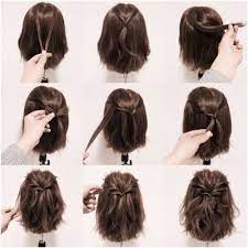 25 Schnelle Frisuren Fur Mittlere Und Lange Haare Fur Jeden Tag Kurz Haar Frisuren Zopf Kurze Haare Hochsteckfrisuren Kurze Haare Bequeme Frisuren