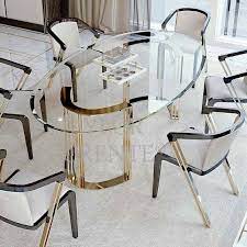 Luxury And Dreamy Dining Tables In 2021 Dining Table Gold Gold Dining Dining Table Marble