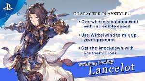 Granblue Fantasy: Versus - Lancelot Character Trailer | PS4 - YouTube