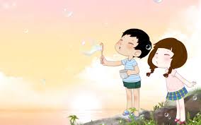 Mind blowing anime cool boy wallpaper te images about anime boy 1920×1200. Cute Cartoon Desktop Wallpaper With Little Boy And Little Girl Blowing Bubbles 8wallpapers