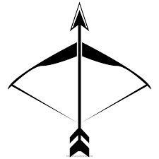 Bow and arrow photo transparent. Bow And Arrow Coloring Page Ultra Coloring Pages