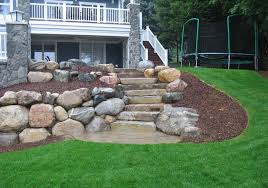 In the back, you will nd all of our product styles, shapes, sizes and colors of retaining wall block to help you design your own custom project. Retaining Walls And Steps Portfolio