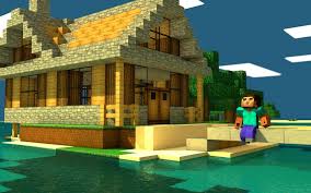 This minecraft survival house by minecraft today is super simple, easy to build, and also has some lovely homely touches without lots of extra resources. Minecraft House Wallpapers Top Free Minecraft House Backgrounds Wallpaperaccess