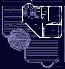 تصميم فيلا دورين وملحق مساحة الارض 25 25 متر my house plans house design pictures new house plans