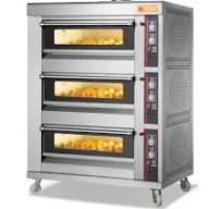 ODM 3 Decks 6 Trays Anti-Leakage Safety Gas Deck Oven for Small Breads
