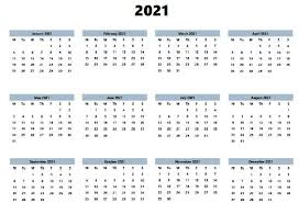 Dan sebenarnya ada dua templat kalender pada satu lembar excel yang dapat anda pilih sesuai dengan selera anda, format apa pun yang disukai. 2021 Calendar Printable Template Calendar Printables Holiday Words 2021 Calendar