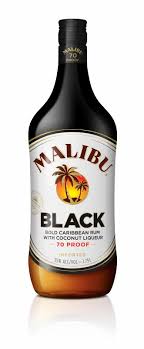 Malibu is based on rectified white barbados rum blended with natural coconut extracts and presented in a iconic opaque white bottle with the palm tree logo. Malibu Black Rum 750ml Legacy Wine And Spirits