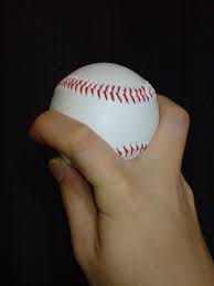 Your index and middle fingers should be close together, slightly on the inside of the ball. Forkball Wikipedia