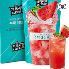 딸기우유 수박에이드 — 여름 과일 두 배 조합