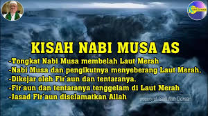 Perjalanan nabi musa menjadi seorang nabi dan hamba pilihan bukanlah suatu hal yang mudah. Kisah Nabi Musa 6 Tongkat Nabi Musa Membelah Laut Merah Fir Aun Dan Tentaranya Tenggelam Youtube