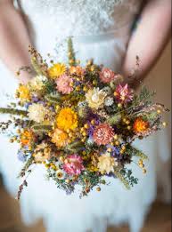 Bridal bouquets, wedding flowers, artificial flowers, realistic bridal bouquets, blue and white. Country Calico Dried Flower Bouquet Rustic Wedding Bouquet Etsy Rustic Wedding Bouquet Flowers Bouquet Flower Bouquet Wedding