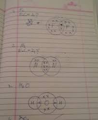 Draw The Electron Dot Structure Of Follwing Compound F2 N2 H2o Co2 Brainly In
