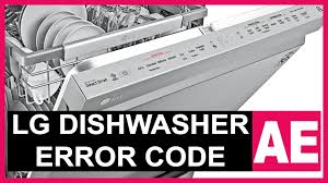 Belirtilen tüm özellikler bilgilendirme amaçlı olup, farklı nitelikte özellikler olabilir. Lg Dishwasher Error Code Ae Causes How Fix Problem
