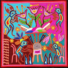Tablas Huichol In 2020 Yarn Painting Huichol Art Latin American Folk Art