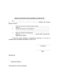 Maybe you would like to learn more about one of these? Statutory Declaration Act Ghana Fill Online Printable Fillable Blank Pdffiller