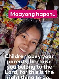 obeying parents according to ephesians 6:1