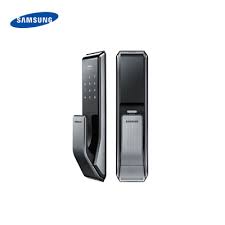Your smartphone can be used to remotely control six electrical appliances: Samsung Smart Door Lock Shs P718 Push Pull Fingerprint Lectory