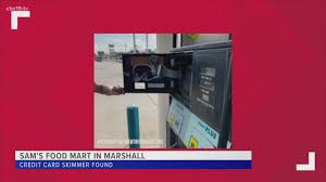 What does a credit card skimmer look like? Credit Card Skimmer Found In Marshall Cbs19 Tv