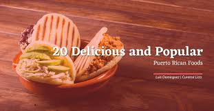 Commonly puerto rican desserts comprise of some form of custard or perhaps 'nisperos de batata' which are sweet potato balls with coconut, cloves and cinnamon. 20 Delicious And Popular Puerto Rican Foods