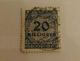 Könnten sie mir helfen und mich auf diese fragen antworten? Deutsches Reich Inflation 20 Millionen I Seltene Briefmarke Ebay