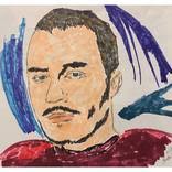 Damien Crosse Drawing by Juan Rosales