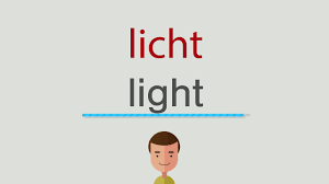 licht auf englisch - YouTube