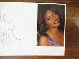 VANITA HARBOUR("Dara Jensen/General Hospital") Signed 3 x 5 Index Card  w/Photo
