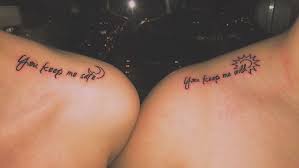 Freundschaftstattoo Spruch Beste Freundin Schulter Tattoo Freundschaft Freunde Tattoo Freundin Tattoos
