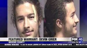 Broome County Sheriff's Office Featured Warrant