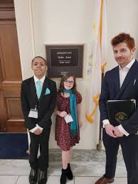 Young Mr. Thompson went to Washington