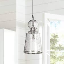 Jamie Young Laffite 7 Wide Clear Seeded Glass Mini Pendant Y0053 Lamps Plus