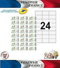 .et la poste font une nouvelle fois équipe ! 240 Etiquettes Autocollantes Timbre En Ligne La Poste Ref Avery L7159 08 Eur 6 90 Picclick Fr