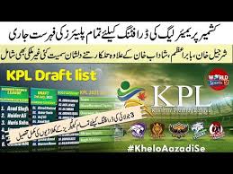 Maybe you would like to learn more about one of these? Kpl 2021 Draft Players List Kashmir Premier League 2021 All Kpl Teams Icon Players List Viral Trends