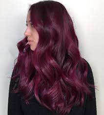 45 Shades Of Burgundy Hair Dark Burgundy Maroon Burgundy With Red Purple And Brown Highlights Wine Hair Magenta Hair Maroon Hair