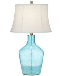 Kathy Ireland Pacific Coast Sea Blue Glass Table Lamp Created For Macy S Reviews All Lighting Home Decor Macy S Blue Glass Lamp Glass Table Lamp Table Lamp