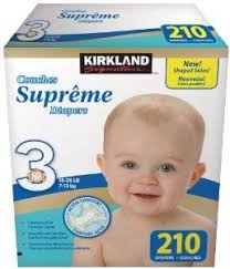 kirkland signature diapers size 3 210ct by costco 55 59