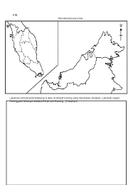 Peta sungai & tasik di malaysia. Peta Malaysia Yang Kosong