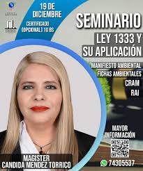 ⚖️👨‍⚖️ CURSO GRATUITO LEY 1333 y su Aplicación⚖️ 👉INFORMES Y RESERVAS 📲  https://wa.link/j4nsl0 👉WhatsApp 📲 74305537 🇧🇴 ‼️NO TE QUEDES SIN TU  CUPO ‼️ 🇧🇴
