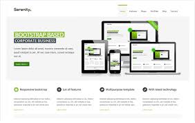 Corporate, blog, online shop, landing page, wedding, one pager 40 Top Premium And Free Professional Bootstrap Business Templates 2019
