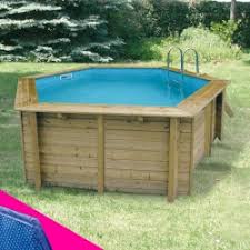 Vente De Piscines En Bois Hors Sol Semi Enterrees Ou Enterrees