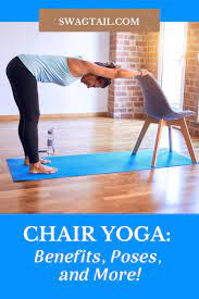Chair Yoga Benefits Poses And More Swagtail Chair Yoga Chair Pose Yoga Yoga For Seniors