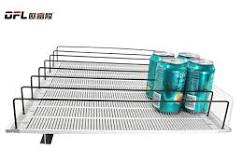 China Auto-feed Drink Shelf Gravity Rolling Shelf Drink ...