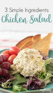 Easy Chicken Salad Recipe Recipe Chicken Salad Recipe Easy Basic Chicken Salad Recipe Easy Chicken Salad