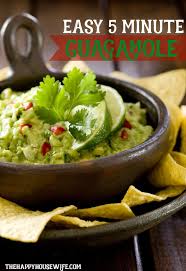 Guacamole 5 Minute Recipe The Happy Housewife Cooking Recipe Guacamole Recipe Recipes Guacamole Recipe Easy